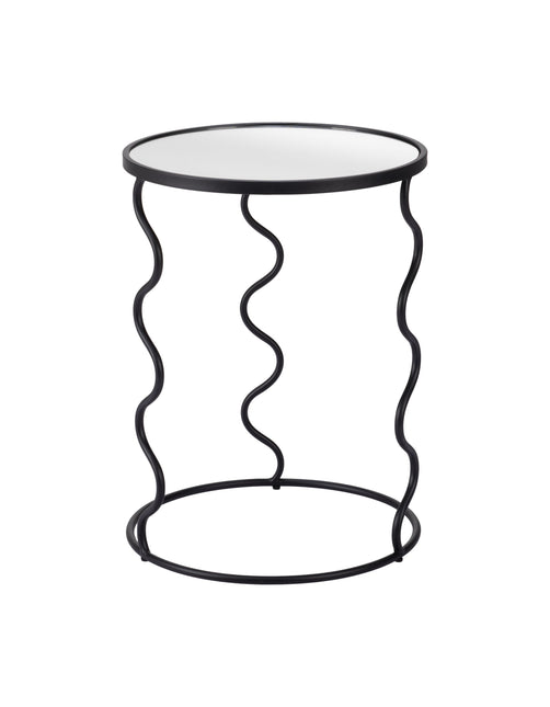 Bastia Side Table Black Side Tables TriadCommerceInc   