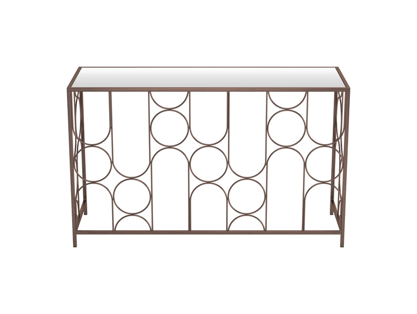 Convale Console Table Bronze Console Tables TriadCommerceInc   