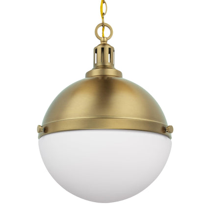Aaron 12" 2-Light Gold Dimmable Pendant Light Fixture Home Decor > Lighting > Ceiling Lights > Pendant Lights TriadCommerceInc