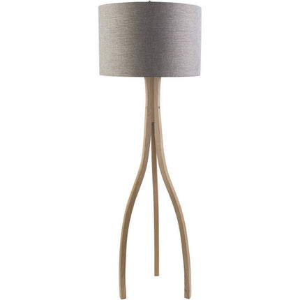Shkoder Modern Brown Floor Lamp Home Decor > Lighting > Lamp > Floor Lamps TriadCommerceInc 60"H x 20"W x 20"D