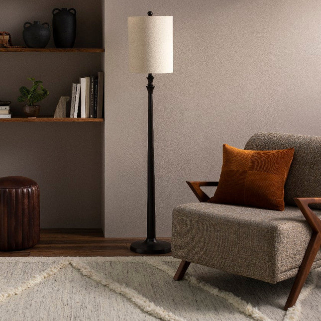 Cainan Traditional Black Floor Lamp Lighting TriadCommerceInc