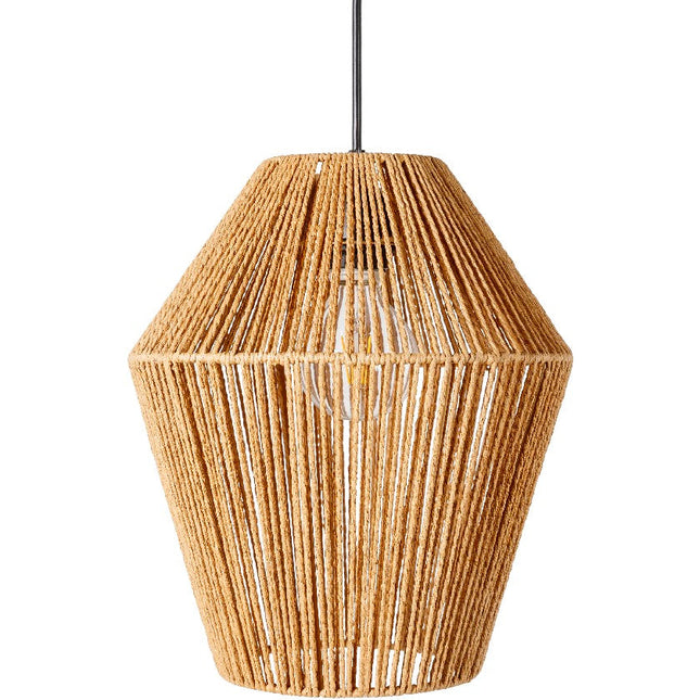 Mervyn Pendant Light - Beige Home Decor > Lighting > Ceiling Lights > Pendant Lights TriadCommerceInc 11"L x 11"W x 71"H