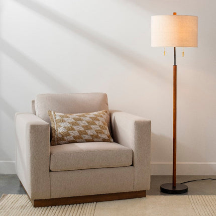 Dajon Modern Tan Floor Lamp Lighting TriadCommerceInc
