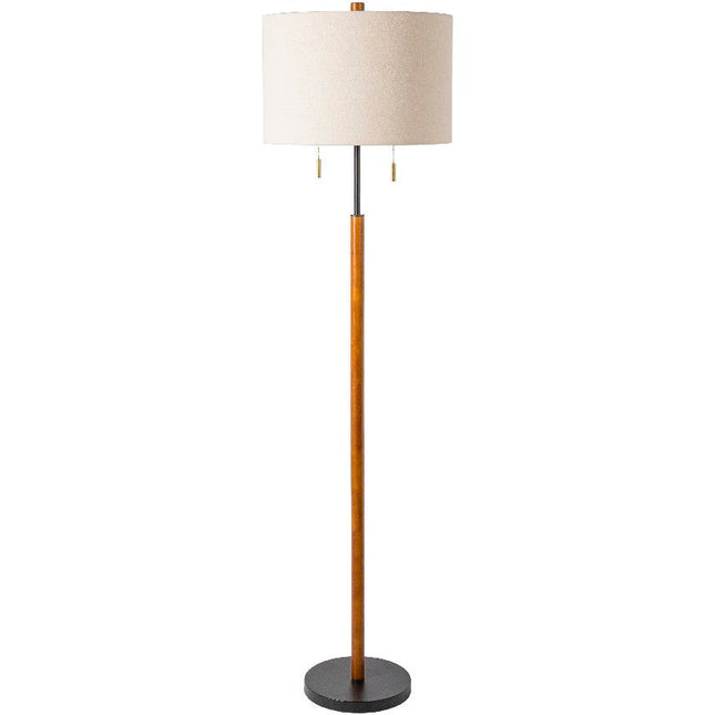 Dajon Modern Tan Floor Lamp Lighting TriadCommerceInc 62"H x 16"W x 16"D