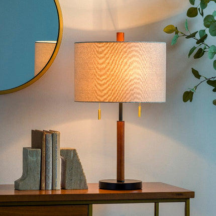 Naiya Modern Tan Table Lamp Home Decor > Lighting > Lamp > Table Lamps TriadCommerceInc