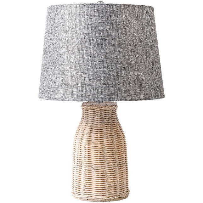 Tyre Modern Beige Table Lamp Home Decor > Lighting > Lamp > Table Lamps TriadCommerceInc 19"H x 12"W x 12"D