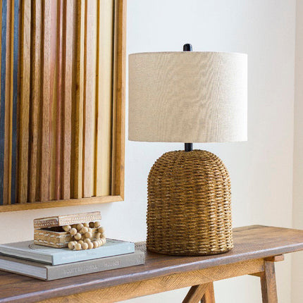 Loma Global Beige Table Lamp Home Decor > Lighting > Lamp > Table Lamps TriadCommerceInc