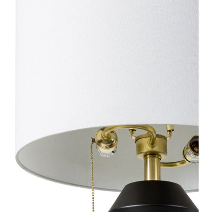 Zarina Modern Black Floor Lamp Lighting TriadCommerceInc