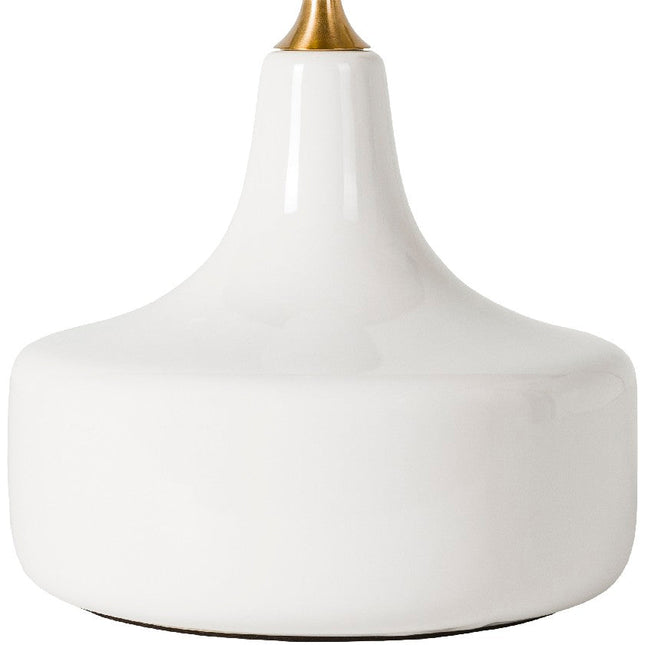 Bobbi Modern White Table Lamp Lighting TriadCommerceInc