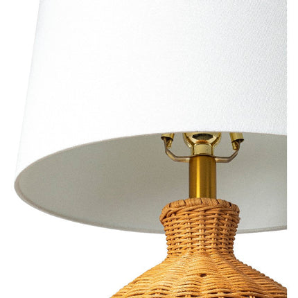 Ashling Modern Tan Table Lamp Lighting TriadCommerceInc