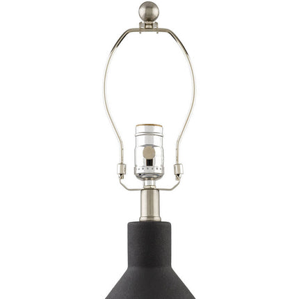 Noami Rustic Black Table Lamp Lighting TriadCommerceInc