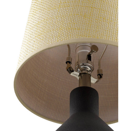 Noami Rustic Black Table Lamp Lighting TriadCommerceInc