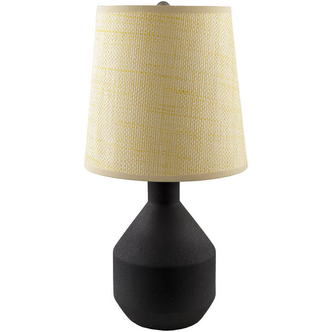 Noami Rustic Black Table Lamp Lighting TriadCommerceInc 19"H x 10"W x 10"D