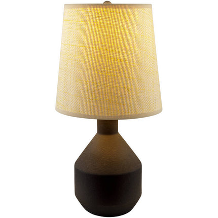 Noami Rustic Black Table Lamp Lighting TriadCommerceInc