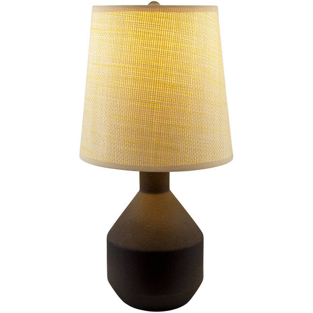 Noami Rustic Black Table Lamp Lighting TriadCommerceInc