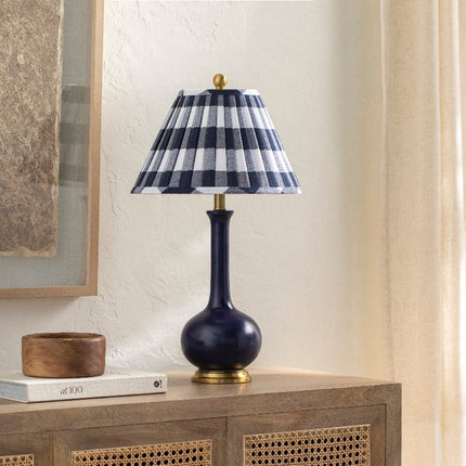Jennis Modern Navy Table Lamp Home Decor > Lighting > Lamp > Table Lamps TriadCommerceInc