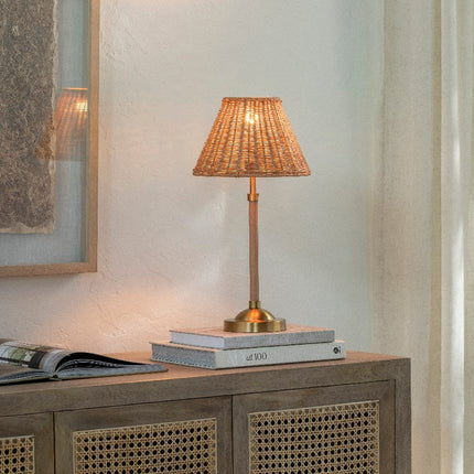 Cadi Modern Wood Table Lamp Lighting TriadCommerceInc