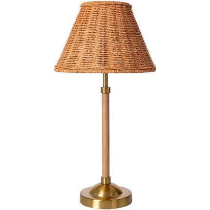 Cadi Modern Wood Table Lamp Lighting TriadCommerceInc 20"H x 10"W x 10"D