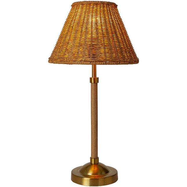 Cadi Modern Wood Table Lamp Lighting TriadCommerceInc