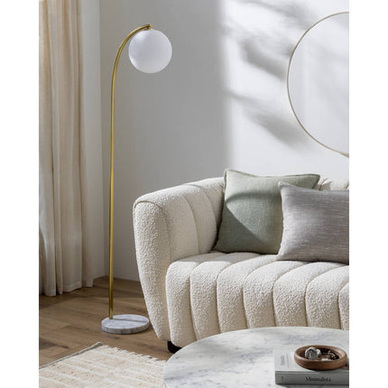 Azim Traditional Light Gray Floor Lamp Home Decor > Lighting > Lamp > Floor Lamps TriadCommerceInc