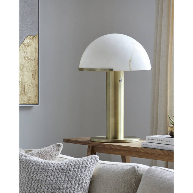 Jeoffrey Rustic Metallic - Brass Table Lamp Home Decor > Lighting > Lamp > Table Lamps TriadCommerceInc