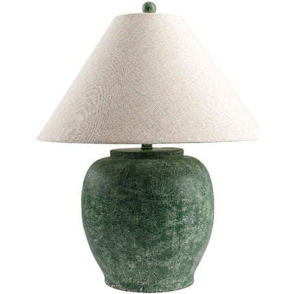 Deeandra Modern Dark Green Table Lamp Home Decor > Lighting > Lamp > Table Lamps TriadCommerceInc 26"H x 20"W x 20"D