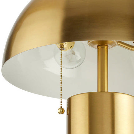 Hafeezah Cottage Gold Table Lamp Home Decor > Lighting > Lamp > Table Lamps TriadCommerceInc