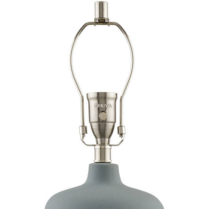 Henny Cottage Metallic - Nickel Table Lamp Home Decor > Lighting > Lamp > Table Lamps TriadCommerceInc