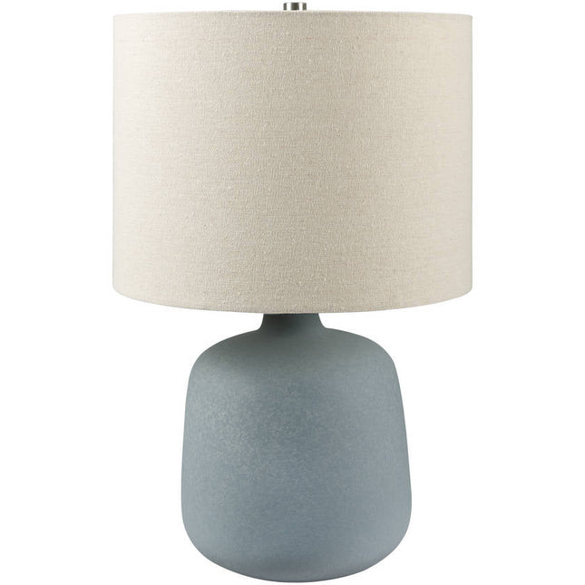 Henny Cottage Metallic - Nickel Table Lamp Home Decor > Lighting > Lamp > Table Lamps TriadCommerceInc 19"H x 12"W x 12"D