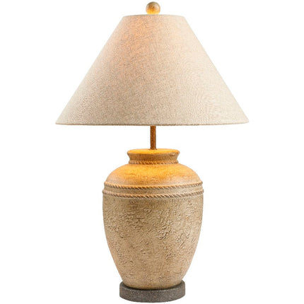 Leeana Traditional Beige Table Lamp Home Decor > Lighting > Lamp > Table Lamps TriadCommerceInc