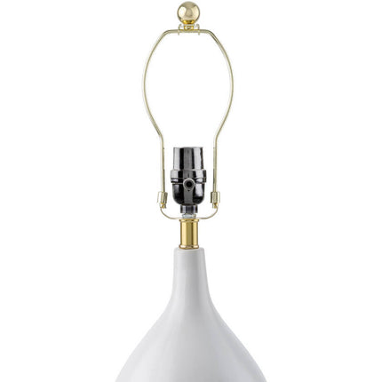 Thomasine Modern White Table Lamp Home Decor > Lighting > Lamp > Table Lamps TriadCommerceInc