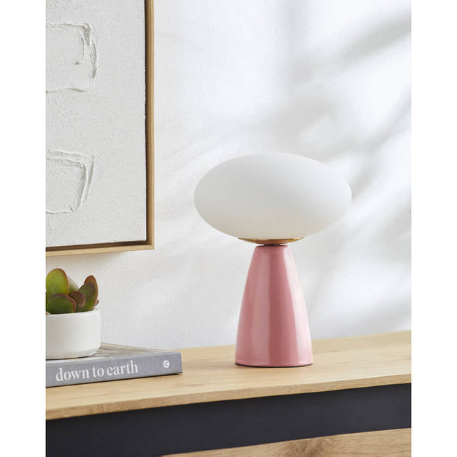 Prentis Modern Pink Table Lamp Home Decor > Lighting > Lamp > Table Lamps TriadCommerceInc