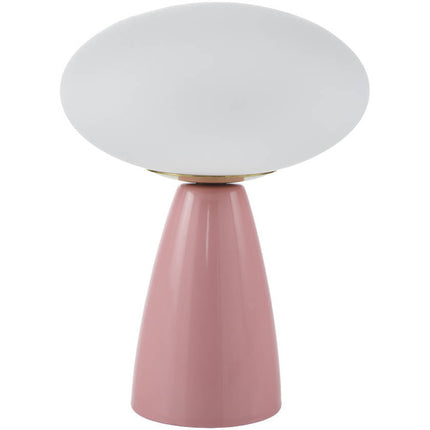 Prentis Modern Pink Table Lamp Home Decor > Lighting > Lamp > Table Lamps TriadCommerceInc 10"H x 8"W x 8"D