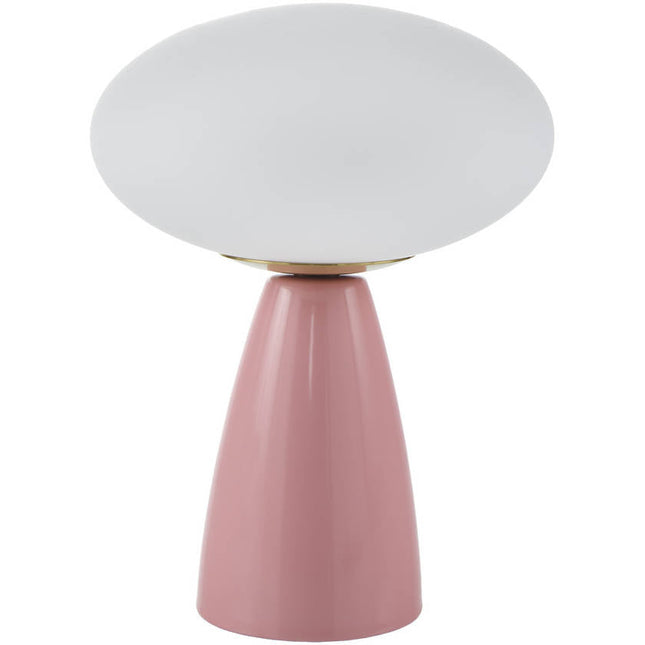 Prentis Modern Pink Table Lamp Home Decor > Lighting > Lamp > Table Lamps TriadCommerceInc 10"H x 8"W x 8"D