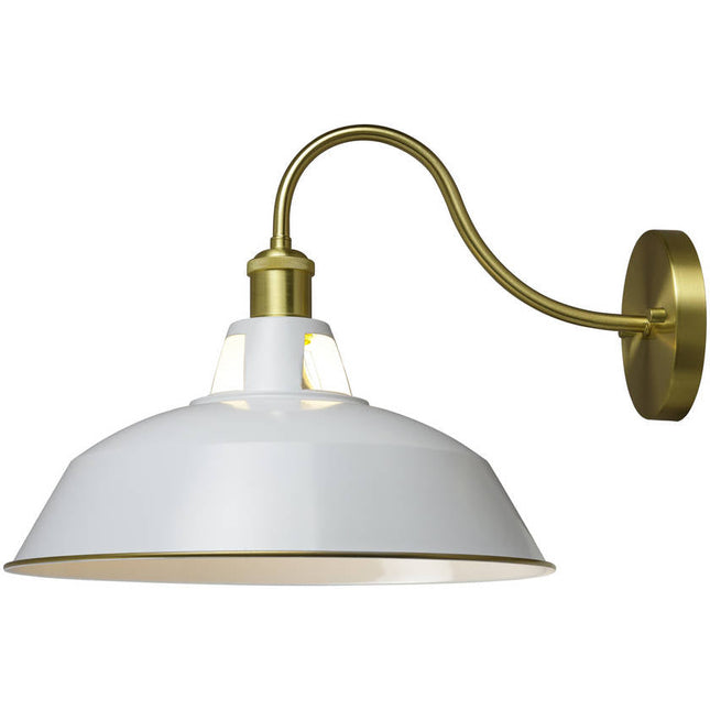 Lasheena Rustic White Wall Sconces Home Decor > Lighting > Wall Lighting > Wall Sconces TriadCommerceInc