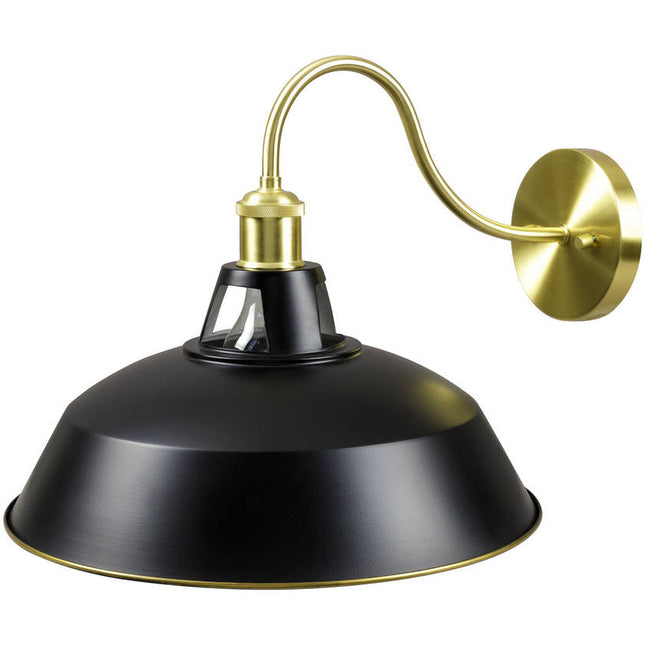 Lasheena Rustic Black Wall Sconces Home Decor > Lighting > Wall Lighting > Wall Sconces TriadCommerceInc 18"L x 14"W x 12"H