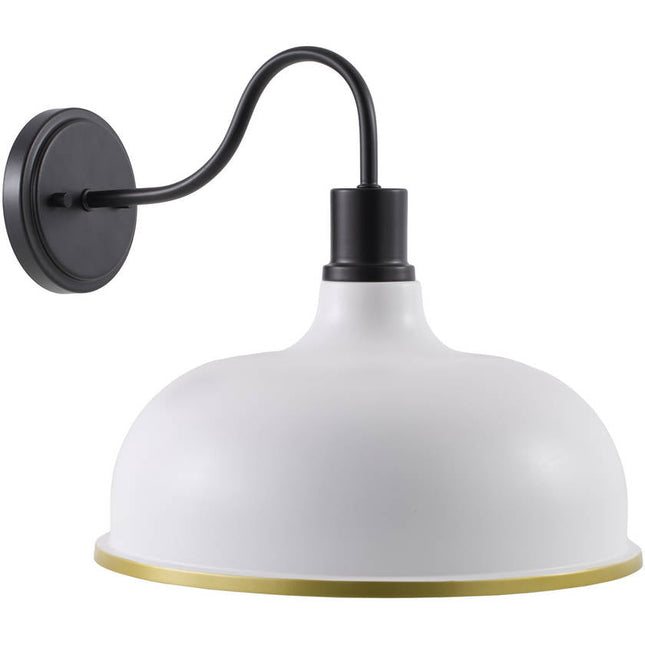 Sharieka Rustic White Wall Sconces Home Decor > Lighting > Wall Lighting > Wall Sconces TriadCommerceInc 17"L x 14"W x 13"H