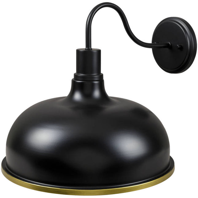 Sharieka Rustic Black Wall Sconces Home Decor > Lighting > Wall Lighting > Wall Sconces TriadCommerceInc 17"L x 14"W x 13"H