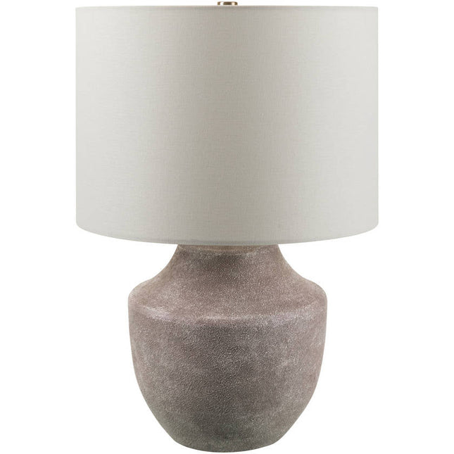 Bobby Traditional Light Gray Table Lamp Home Decor > Lighting > Lamp > Table Lamps TriadCommerceInc 21"H x 14"W x 14"D
