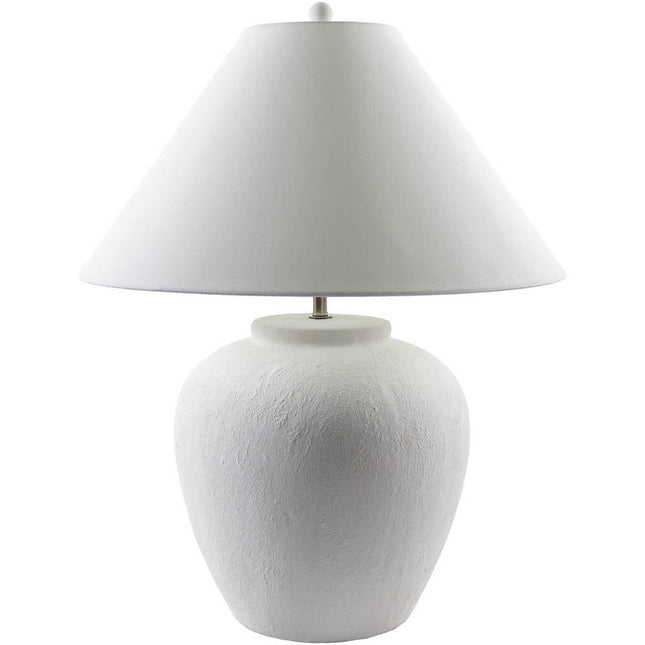 Wallasey Rustic White Table Lamp Home Decor > Lighting > Lamp > Table Lamps TriadCommerceInc 29"H x 29"W x 25"D