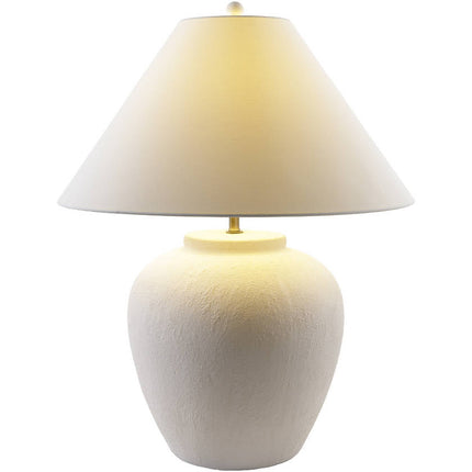 Wallasey Rustic White Table Lamp Home Decor > Lighting > Lamp > Table Lamps TriadCommerceInc