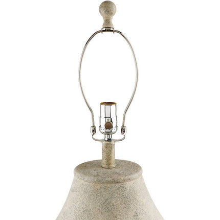 Paarlo Global Beige Table Lamp Home Decor > Lighting > Lamp > Table Lamps TriadCommerceInc