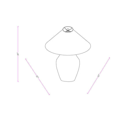 Paarlo Global Beige Table Lamp Home Decor > Lighting > Lamp > Table Lamps TriadCommerceInc