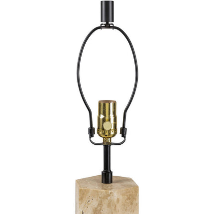 Katalina Rustic Amber/Black Table Lamp Lighting TriadCommerceInc