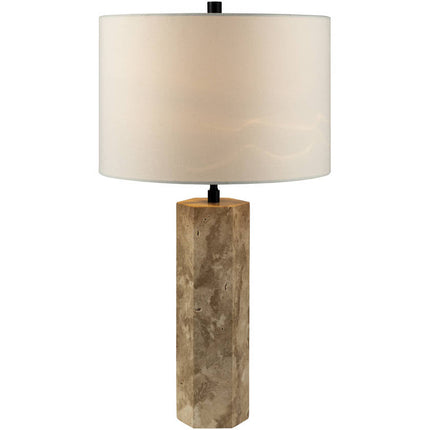Katalina Rustic Amber/Black Table Lamp Lighting TriadCommerceInc
