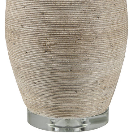 Starr Traditional Beige Table Lamp Home Decor > Lighting > Lamp > Table Lamps TriadCommerceInc
