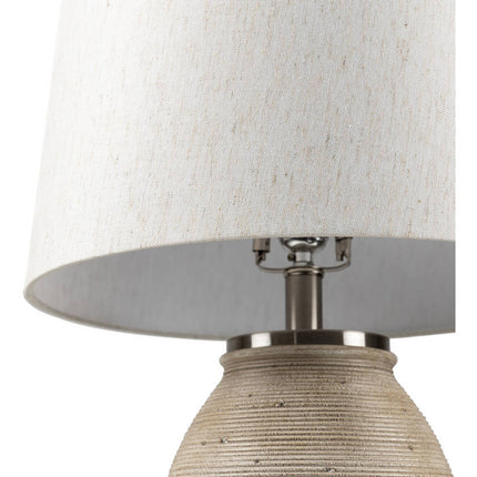 Starr Traditional Beige Table Lamp Home Decor > Lighting > Lamp > Table Lamps TriadCommerceInc
