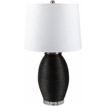 Starr Traditional White Table Lamp Lighting TriadCommerceInc 27"H x 15"W x 15"D