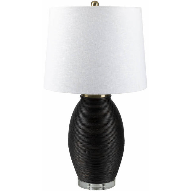 Starr Traditional White Table Lamp Lighting TriadCommerceInc 27"H x 15"W x 15"D