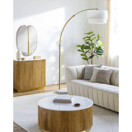 Corinne Traditional Gold Floor Lamp Home Decor > Lighting > Lamp > Floor Lamps TriadCommerceInc